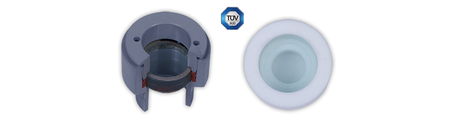 Type II Sight Glass with Threaded Retainer Cap