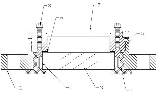 Model I Sight Glass with Teflon Insert Assembly