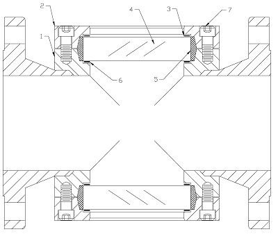 Model L Safesite Sight Flow Indicator Assembly