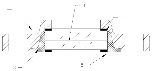 Model L Flange Sight Glass Assembly